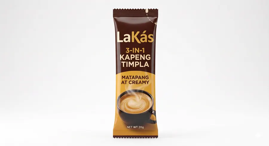 LaKás 3-in-1 sachet, clean white packshot