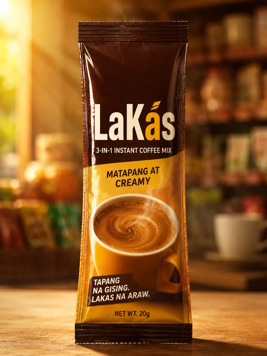 Sachet on the sari-sari shelf